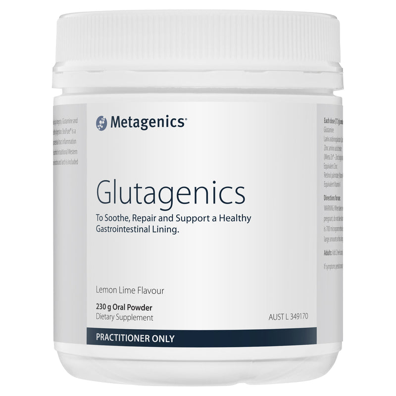 Metagenics Glutagenics Oral Powder Lemon Lime Flavour 230g