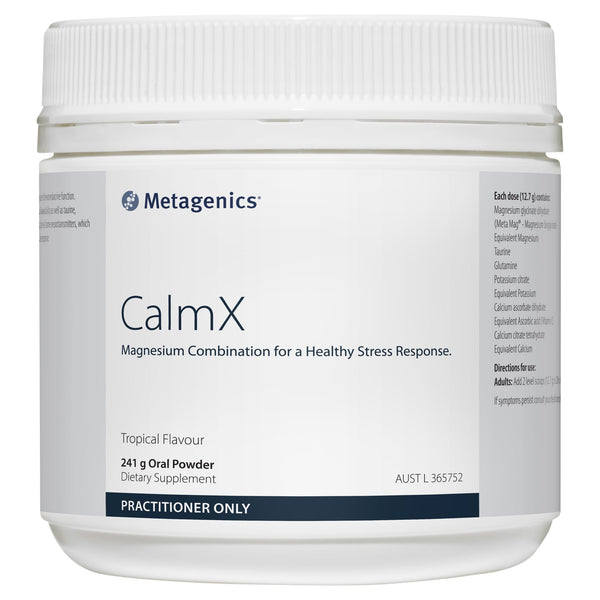 Metagenics CalmX Oral Powder Tropical Flavour 241g