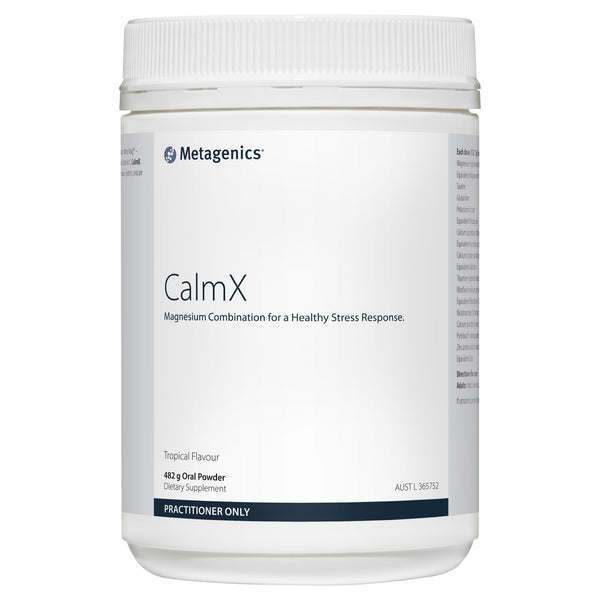 Metagenics CalmX Oral Powder Tropical Flavour 482g