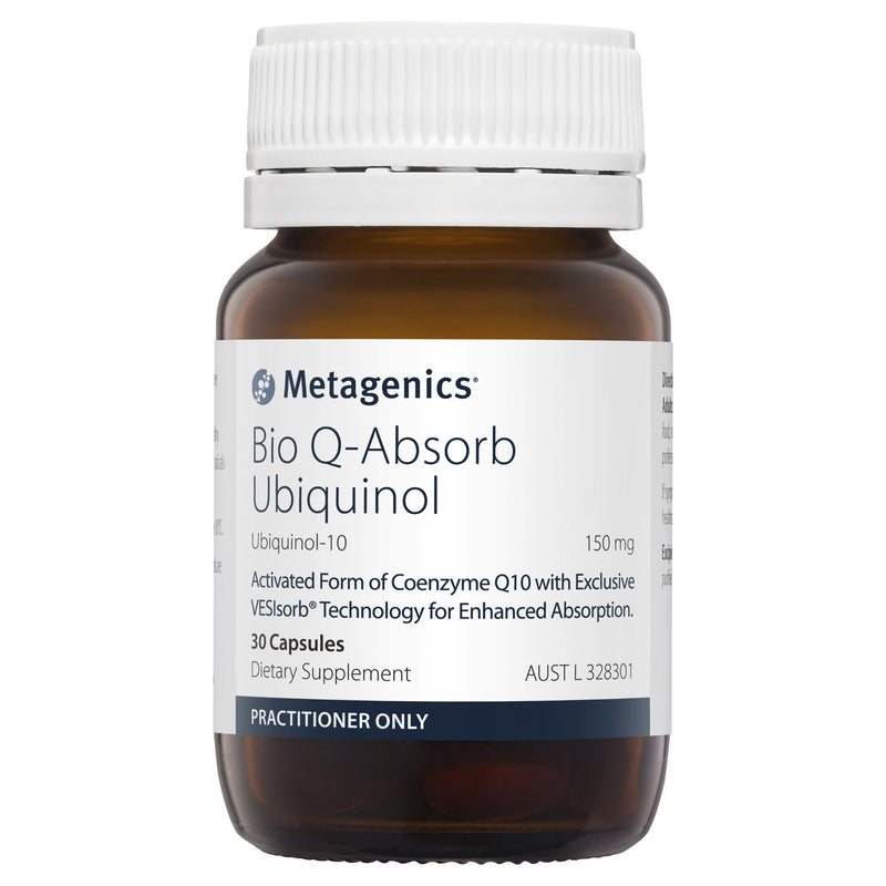 Metagenics Bio Q-Absorb Ubiquinol 30 Capsules