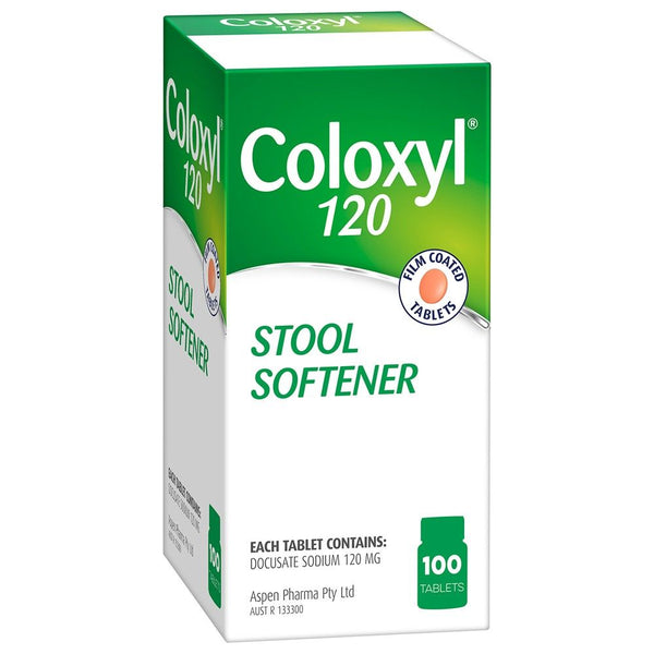 Coloxyl Tab 120mg 100