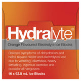 Hydralyte Ice Blocks Orange 16