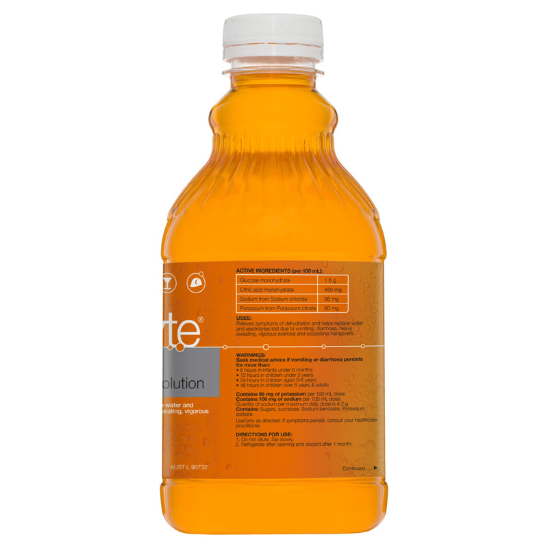 Hydralyte Liquid Orange 1L