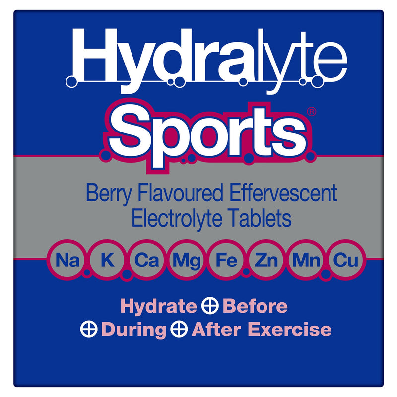 Hydralyte Sports Effervescent Berry 20