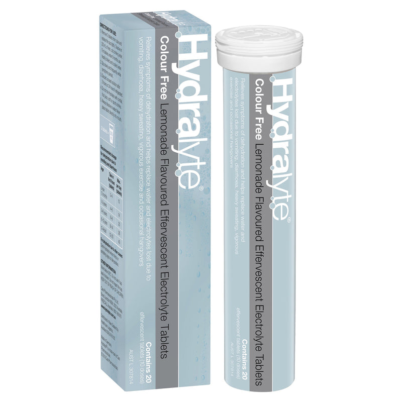 Hydralyte Lemonade Effervescent Tablets 20