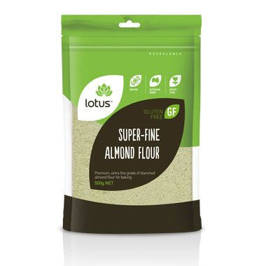 Lotus Organic Lotus Almond Flour Superfine Gluten Free 500g