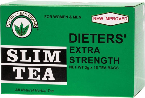 NUTRI-LEAF Herbal Tea Bags Slim Tea Extra Strength X15