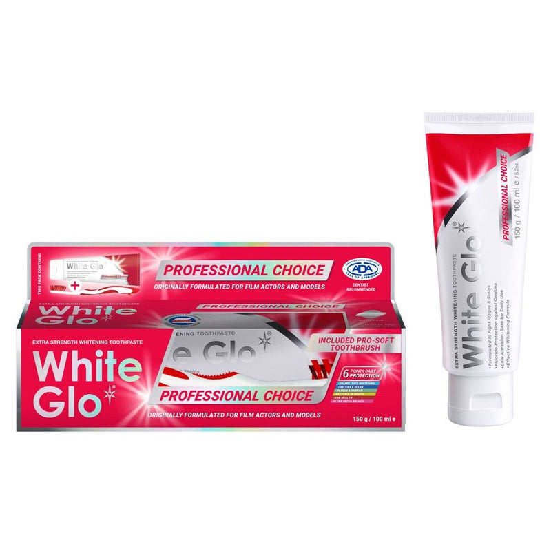 White Glo Toothpaste Profess 150g