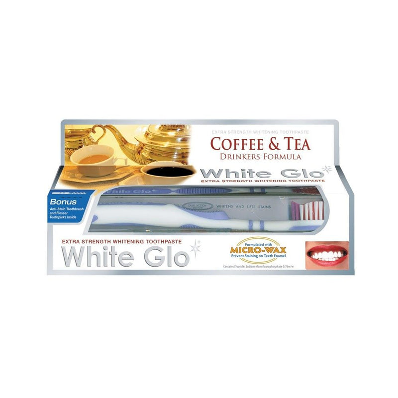 White Glo Toothpaste Coffee & Tea 150g