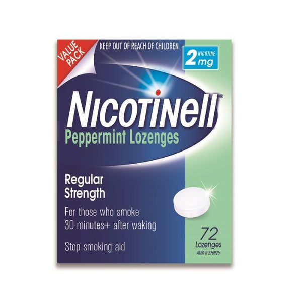 Nicotinell Peppermint 2mg 72 Lozenges