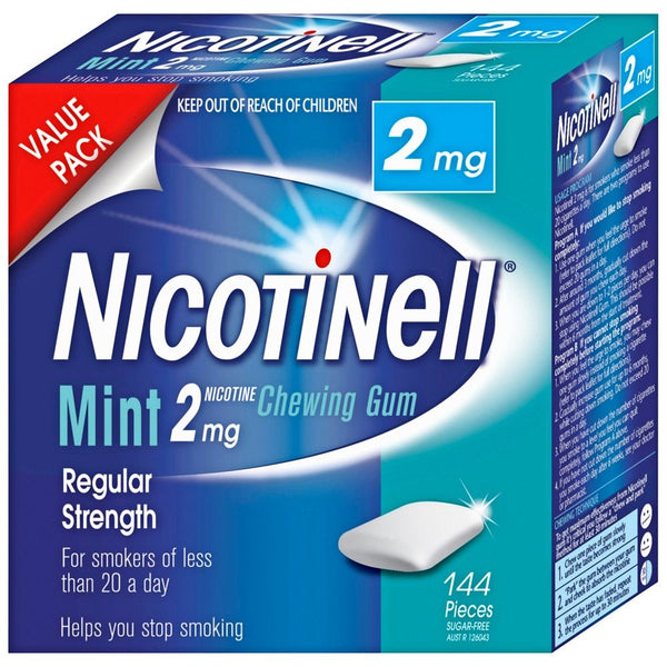 Nicotinell Gum Mint 2mg 144