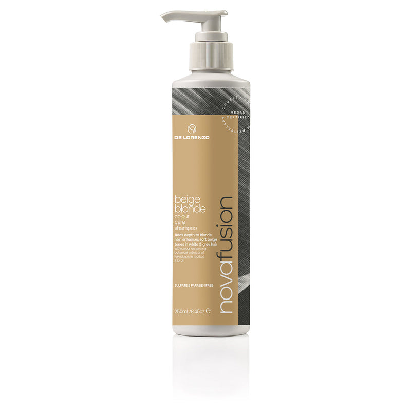 De Lorenzo Novafusion Colour Care Shampoo Beige Blonde 250ml