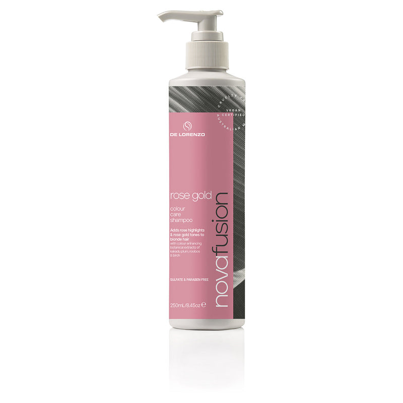 De Lorenzo Novafusion Colour Care Shampoo Rose Gold 250ml