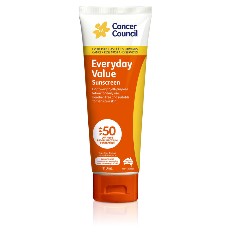 Cancer Council Everyday Value Sunscreen SPF50 110ml