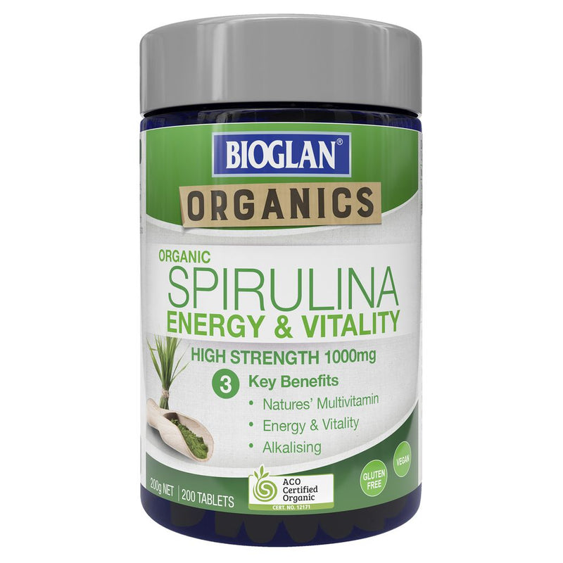 Bioglan Spirulina 1000mg 200s