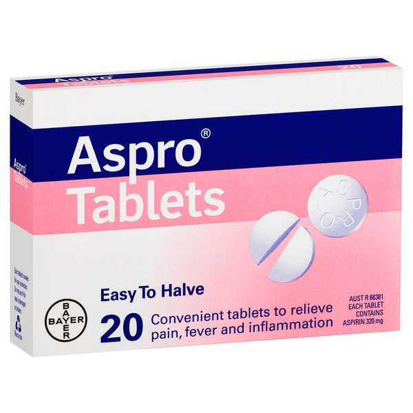 Aspro Regular Tablets 20