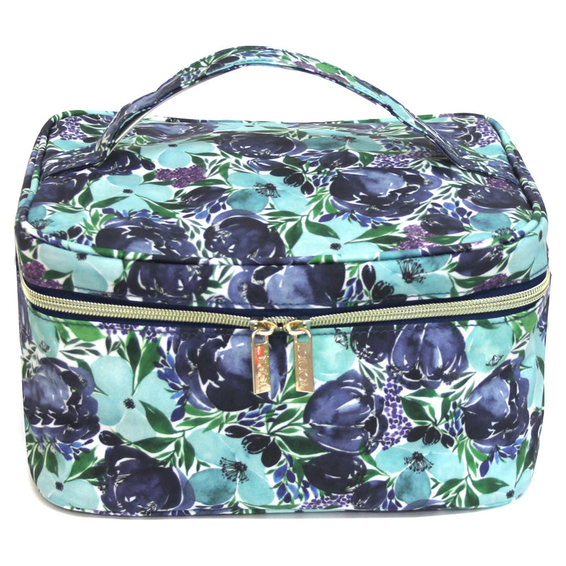 Tonic Makeup Case Flourish Blue