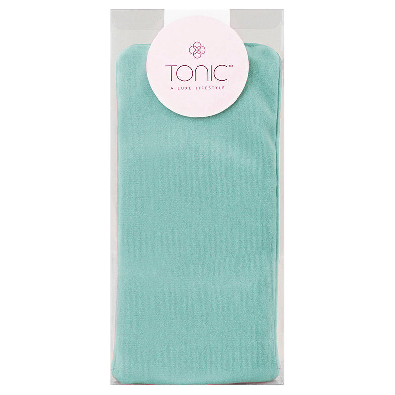 Tonic Luxe Velvet Eye Pillow - Seafoam