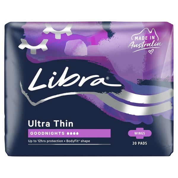 Libra Ultra Thin Pad Goodnights Wing 20