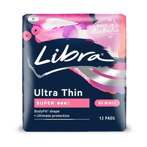 Libra Ultra Thin Pad Super 12