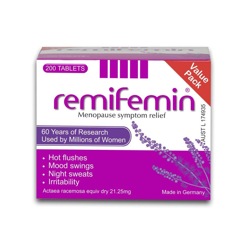 Remifemin Menopause Symptom Relief 200 Tablets