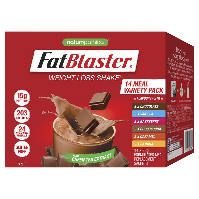 Naturopathica Fatblaster Red Tub Variety 14X33g