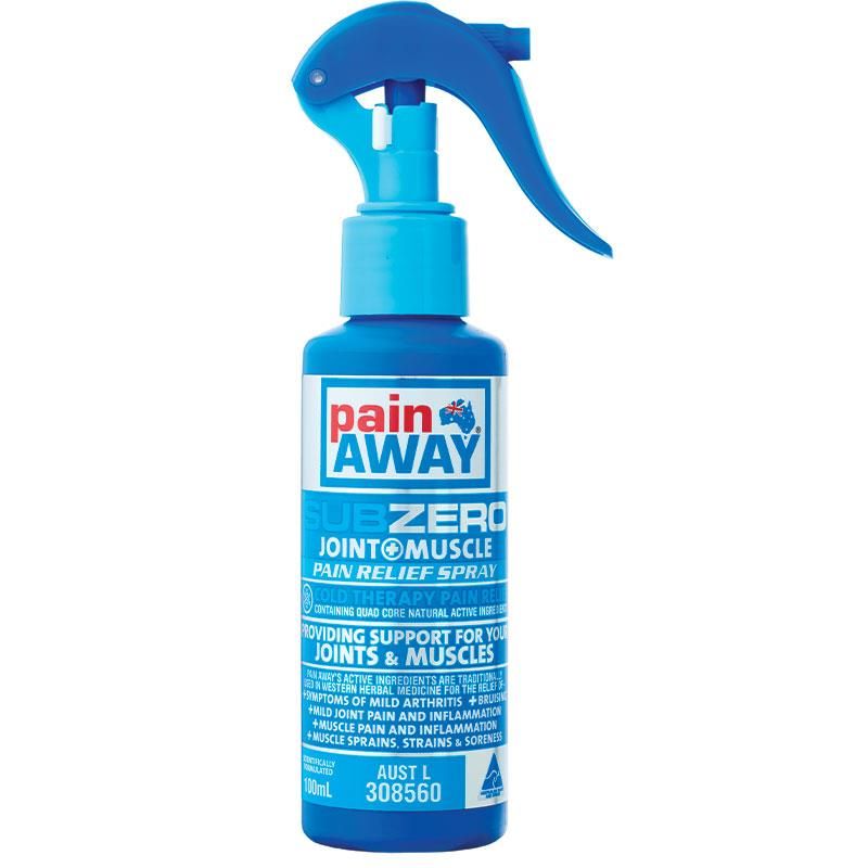 Pain Away Sub Zero Pain Relief Spry 100ml