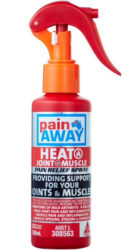 Pain Away Heat Joint & Muscle Spray 100ml