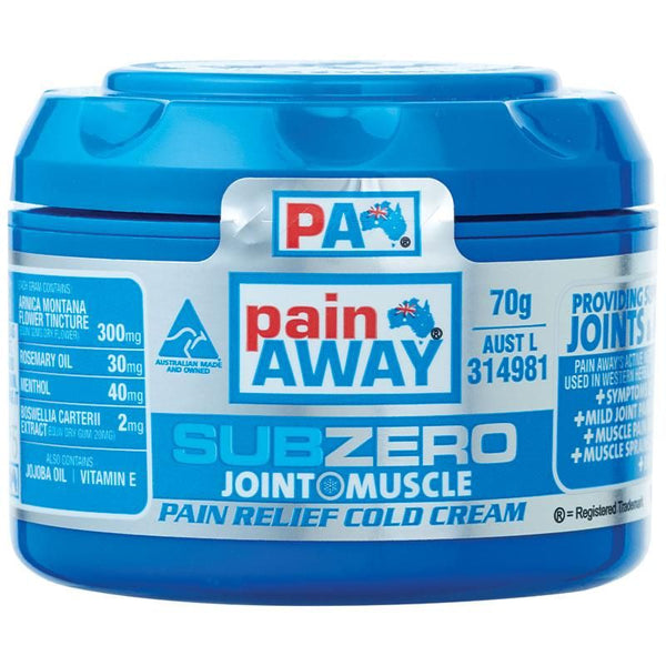 Pain Away Sub Zero Pain Relief Cream 70g