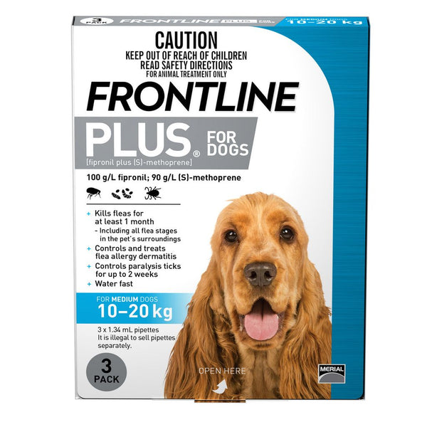 Frontline Plus Medium 3s