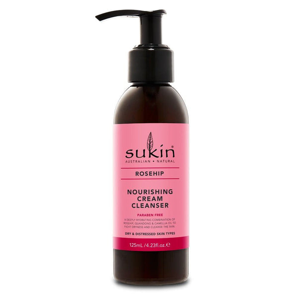 Sukin Rosehip Nourishing Cream Cleanser 125ml