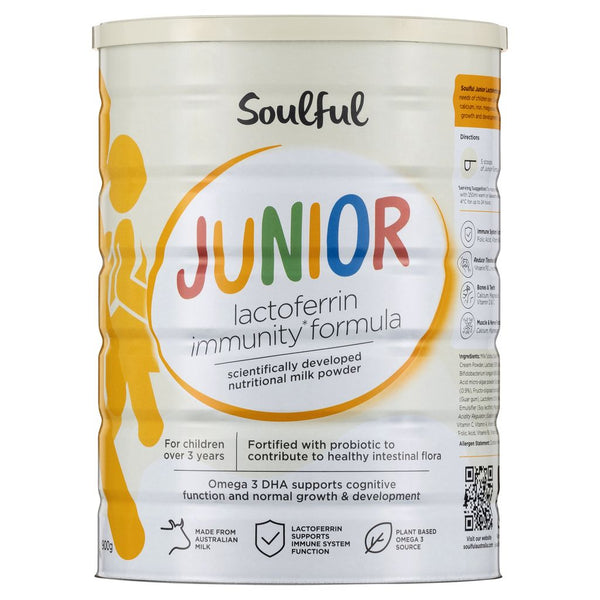 Soulful Junior Lactoferrin Immunity Formula 900g