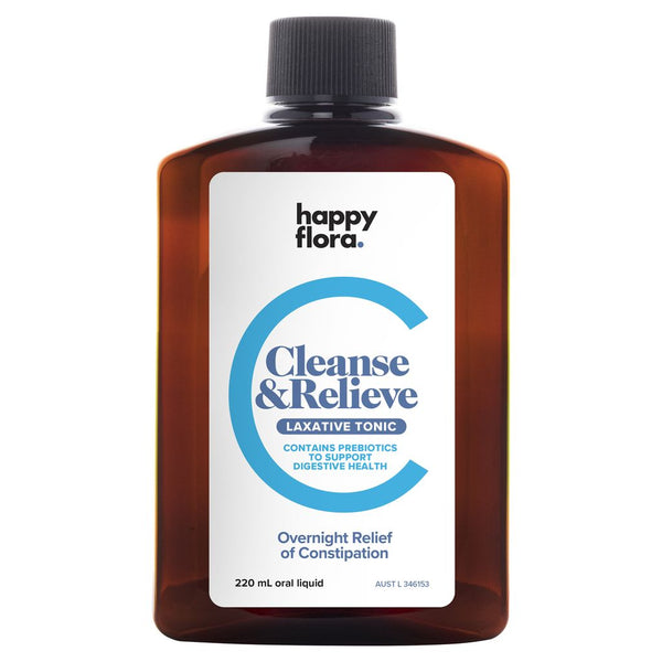 Happy Flora Cleanse & Relieve Laxative Tonic 220mL