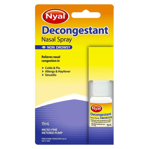 Nyal Nasal Decongestion Spray 15ml