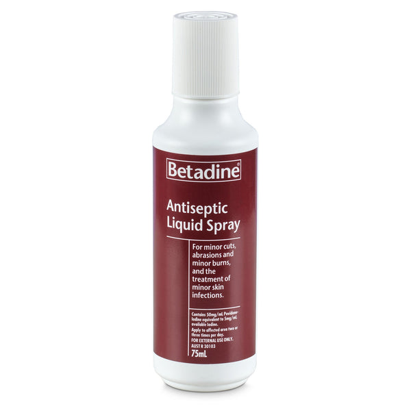 Betadine Antiseptic Spray 75ml