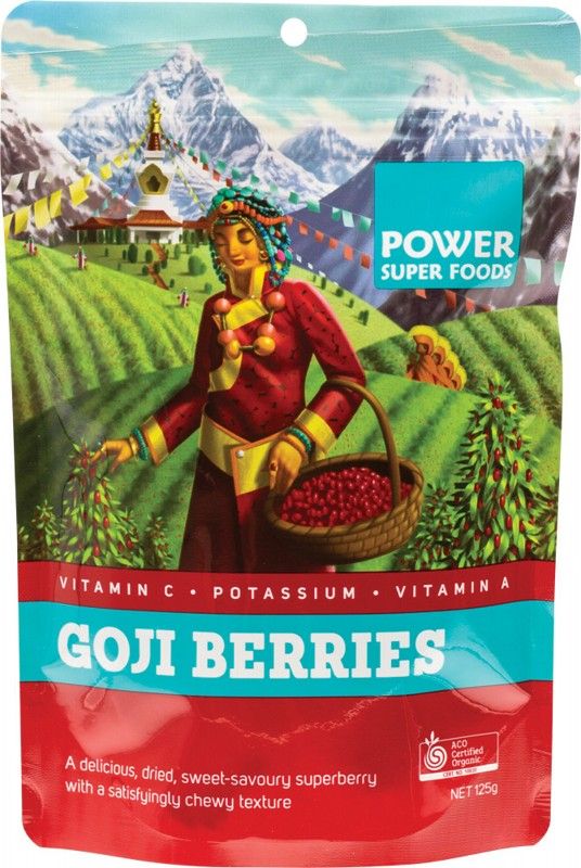 Power Super Foods Goji Berries 125g