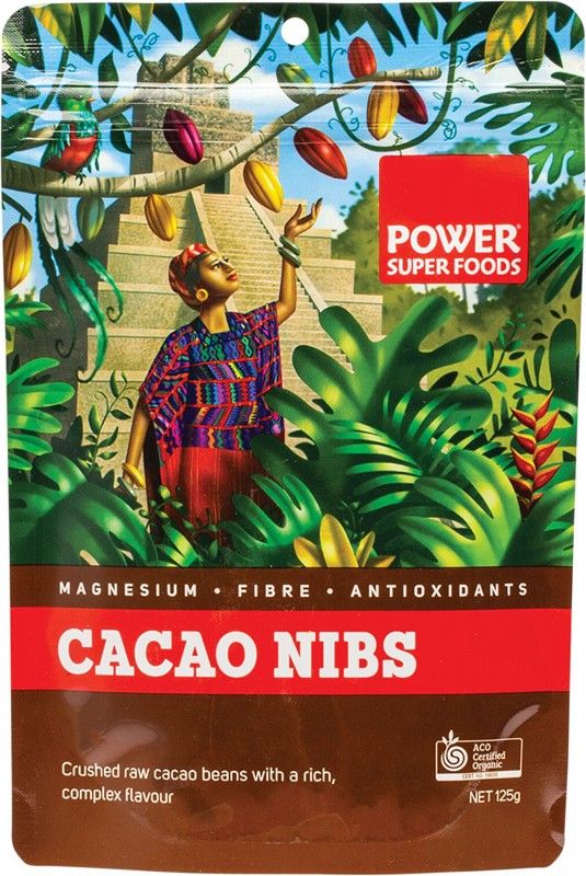 Power Super Foods Cacao Nibs - The Origin Series 125g