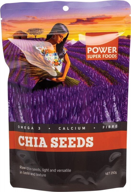 Power Super Foods Chia Seeds - The Origin Series 250g