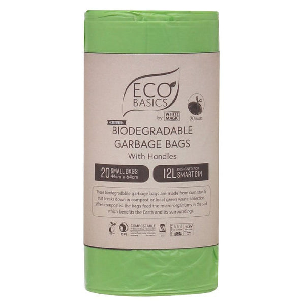 Eco Basics Garbage Bags Degradable Small 12L (45 pack) 1 piece