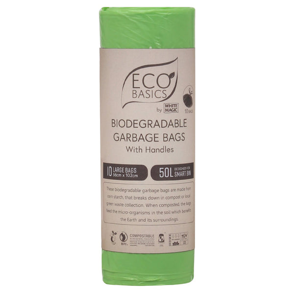 Eco Basics Garbage Bags Degradable Large 50L (20 pack) 1 piece