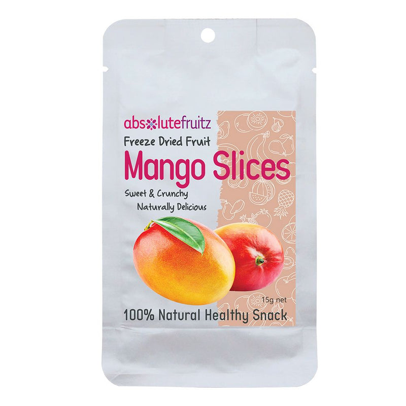 Absolute Fruitz Freeze Dried Mango Slices 15g