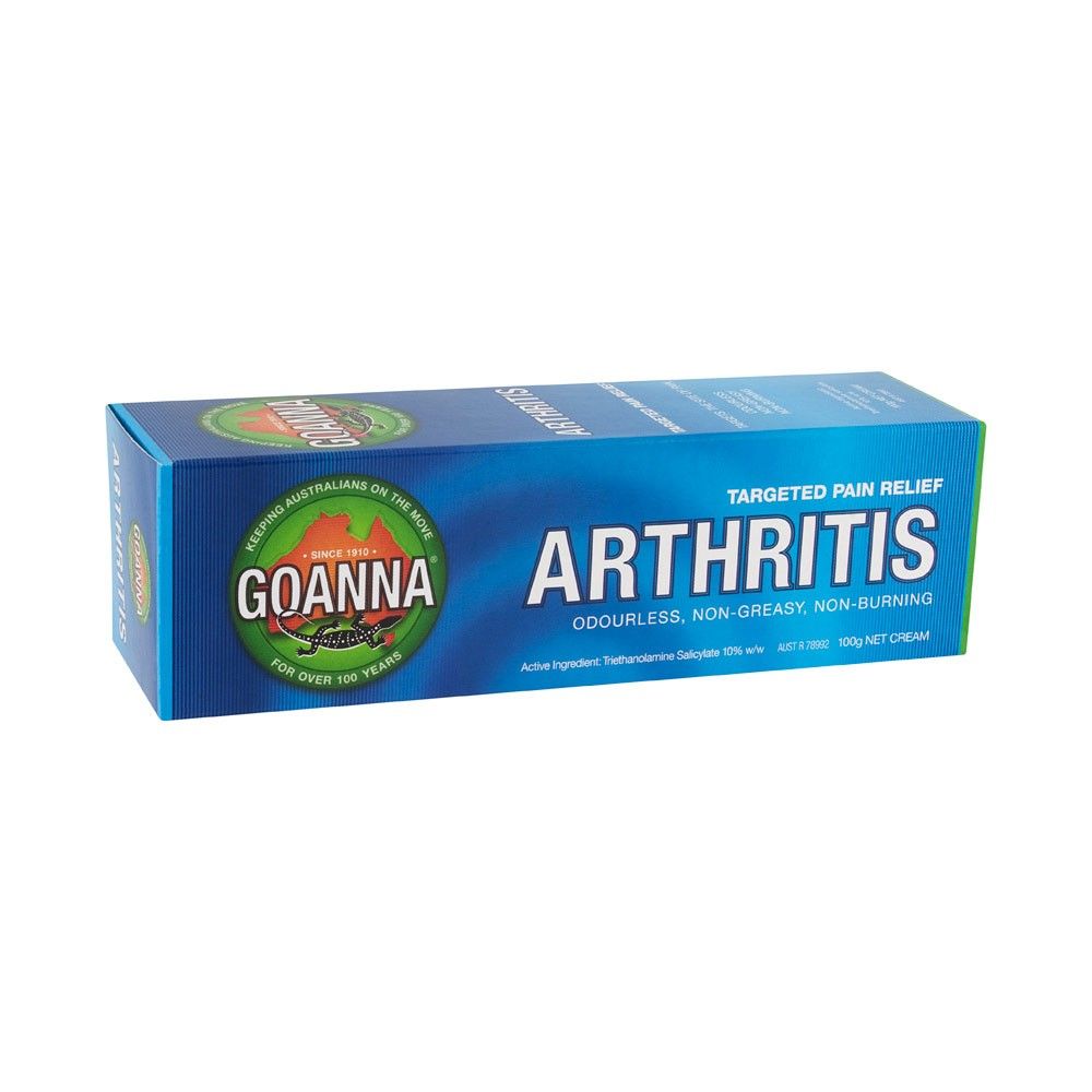 Goanna Arthritis Cream 100g Fresh Beauty Co. New Zealand