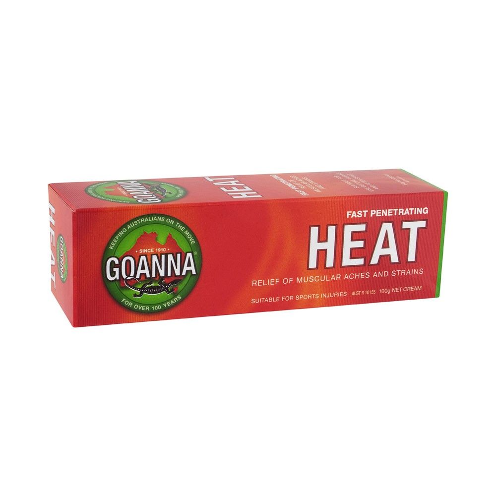 Goanna Heat Cream 100g Fresh Beauty Co. New Zealand
