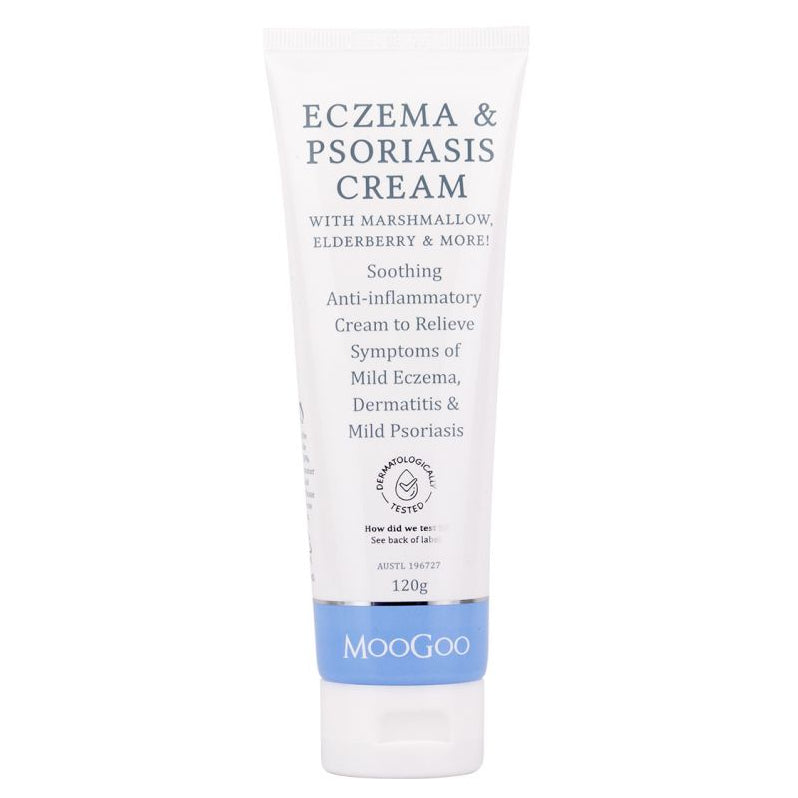 MooGoo Eczema & Psoriasis Cream Marshmallow 120g