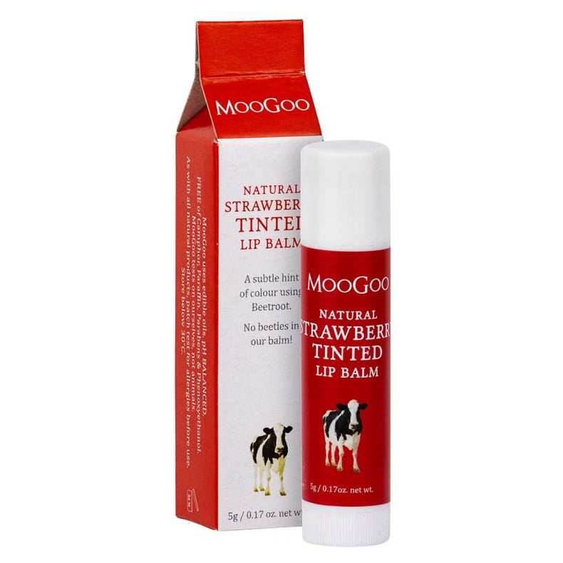 Moo Goo Lip Balm 5g - Strawberry Tinted