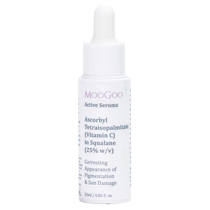 Moo Goo Ascorbyl Tetraisopalmitate (Vitamin C) in Squalane (25% w/v) Serum 25ml