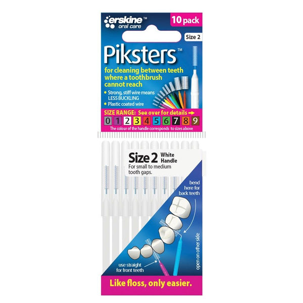 Piksters Interdental Brush 2 10 Pack