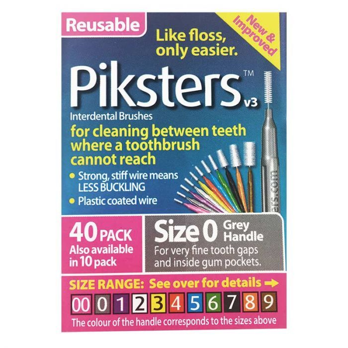 Piksters Interdental Brush 0 40 Pack