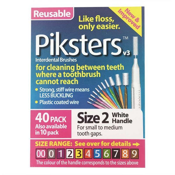 Piksters Interdental Brush 2 40 Pack