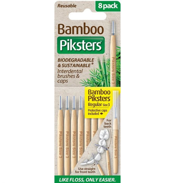 Piksters Bamboo Straight Size 3 8 Pack